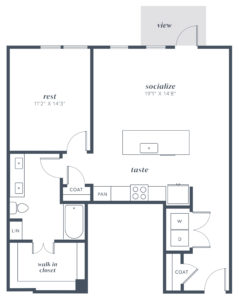 A11 one bed/one bath at Alexan Julian - Live Well and Be Happy