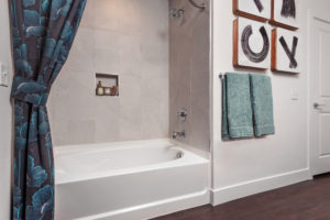Spa Bathroom with a walk-in shower in certain layouts - Helpful Features and Comfy Amenities Make all the Difference